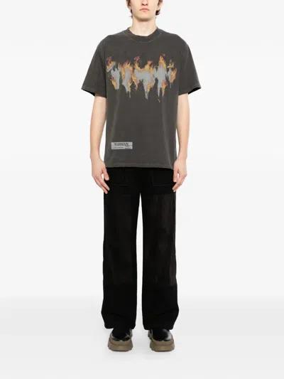 Warman Graphic-print T-shirt In Black