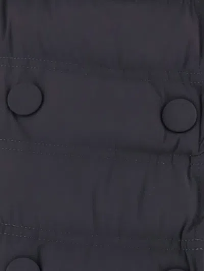 Aspesi Double-breasted Padded Jacket In Multi