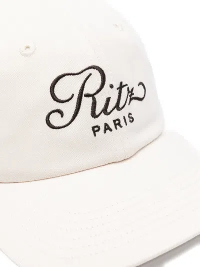 Frame Ritz Unisex Cotton Hat In White