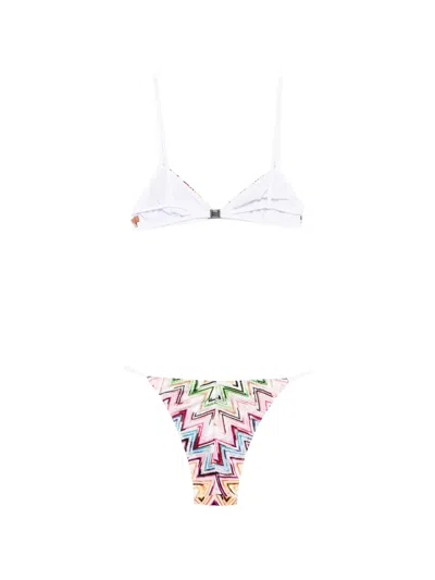 Missoni Zigzag Bikini Set In Multi