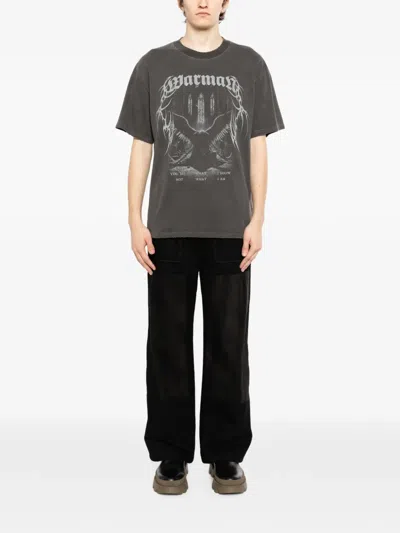 Warman Distressed T-shirt In Gray