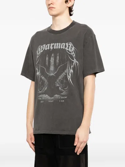 Warman Distressed T-shirt In Gray