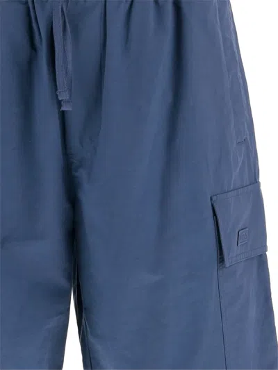 Autry Drawstring Cargo Shorts In Blue