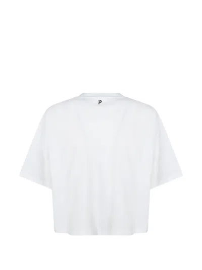 Dondup Boxy T-shirt In White