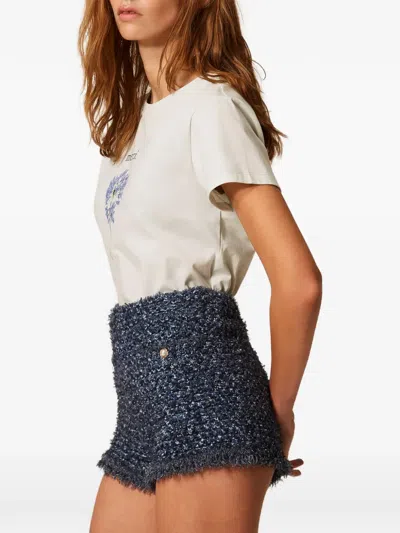 Twinset Printed T-shirt In White