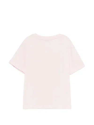 Msgm Short-sleeve T-shirt In Pink