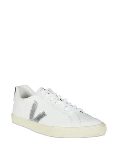 Veja Esplar Lace-up Low-top Casual Shoes In White