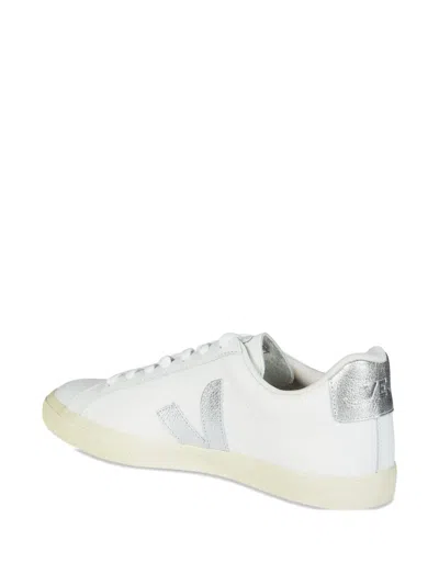 Veja Esplar Lace-up Low-top Casual Shoes In White