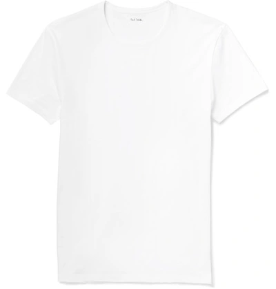 Paul Smith Cotton-jersey T-shirt In White