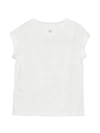 Douuod White T-shirt In White