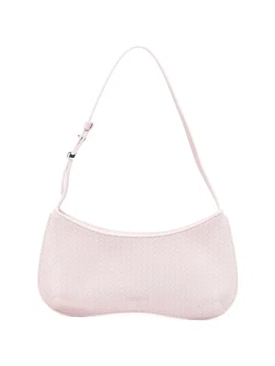Jacquemus Adjustable Strap Rectangular Shoulder Bag In Pink