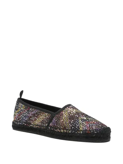 Missoni Elle Sequined Espadrilles In Multi