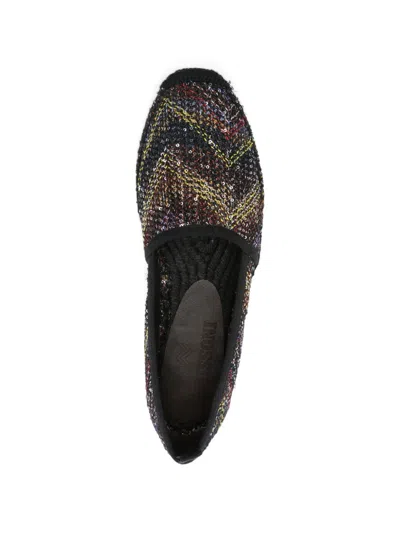 Missoni Elle Sequined Espadrilles In Multi