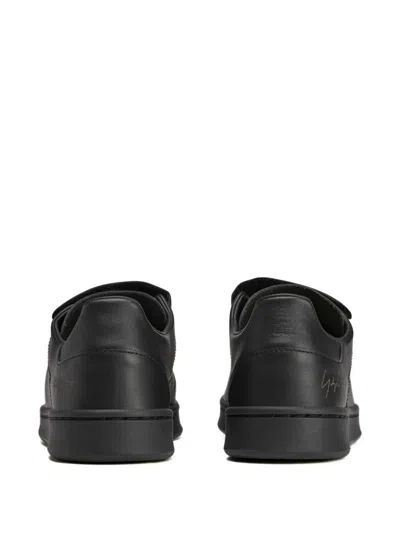 Y-3 Stan Smith Hook-and-loop Sneakers In Black