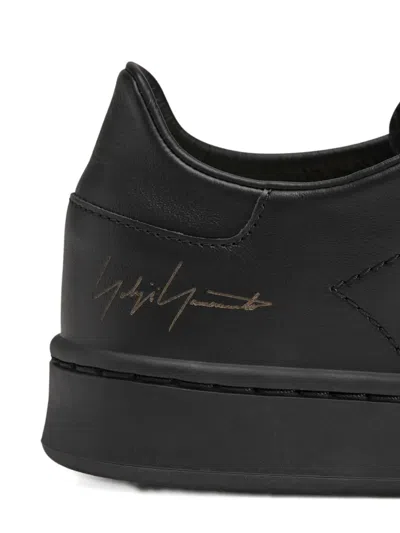 Y-3 Stan Smith Hook-and-loop Sneakers In Black