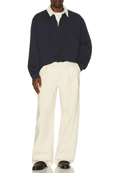 Frame Light Cotton Tee In White