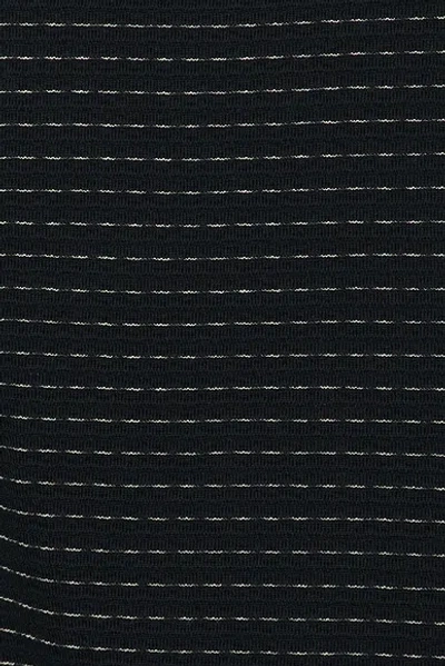 Frame Jacquard Stripe Tee In Blue