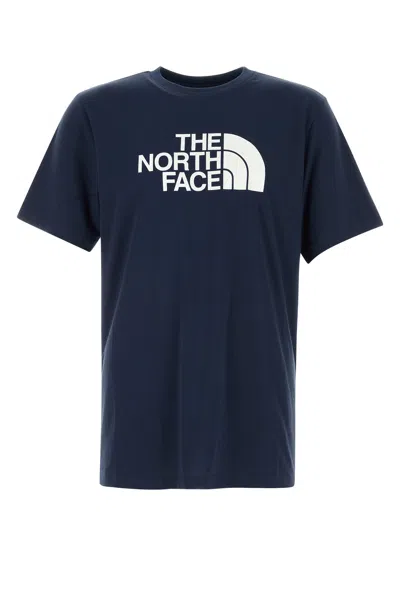 The North Face M Evolution Half Dome Regular Short Sleeve Tee In Blue