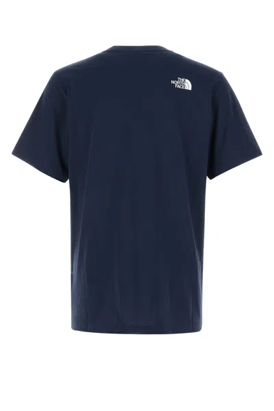 The North Face M Evolution Half Dome Regular Short Sleeve Tee In Blue