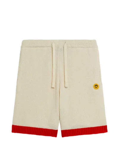 Barrow Drawstring Shorts In Neutral