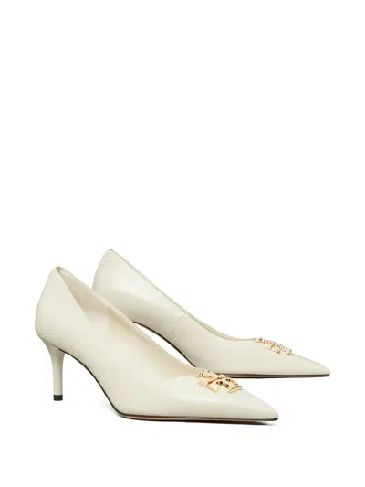 Tory Burch Eleanor Pump In White
