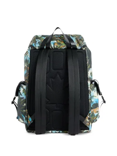 Dsquared2 Monkey Business Backpack In Animal Print