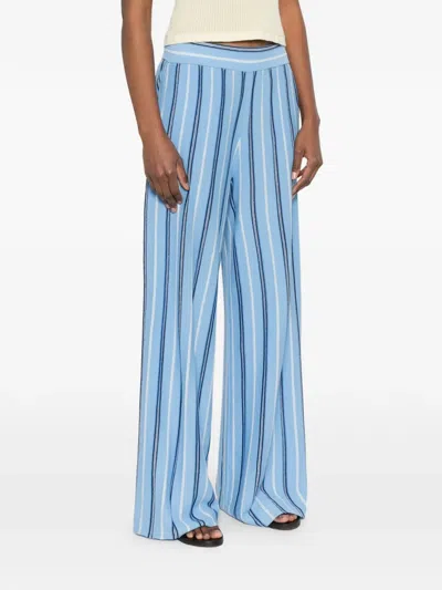 Bompard Striped-pattern Palazzo Pants In Multi