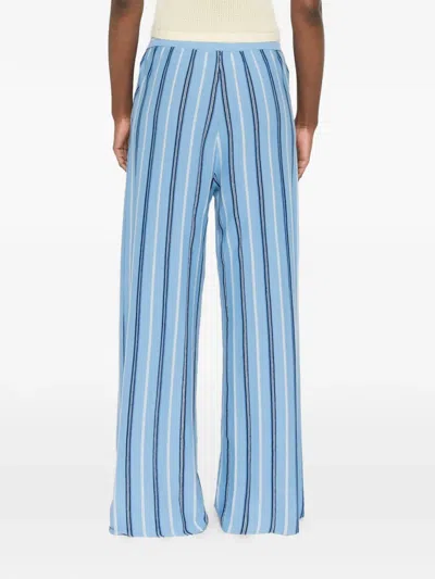Bompard Striped-pattern Palazzo Pants In Multi