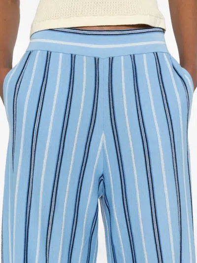 Bompard Striped-pattern Palazzo Pants In Multi