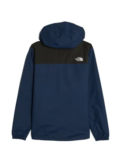 The North Face Seasonal Mountain Button Hooded Jacket In Blue