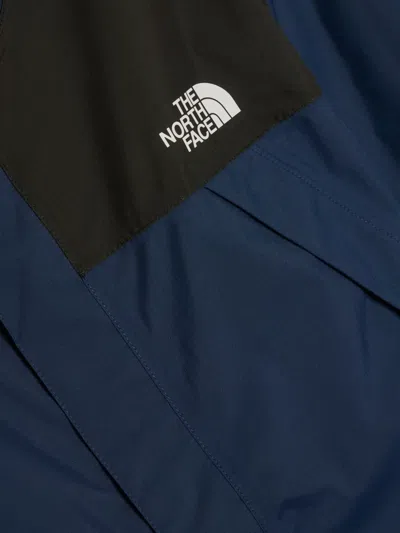 The North Face Seasonal Mountain Button Hooded Jacket In Blue