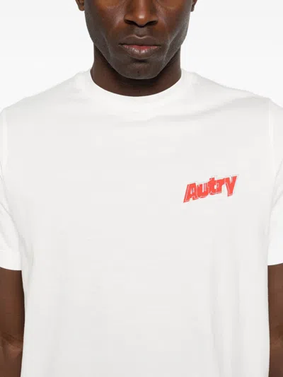 Autry Logo Tee In White