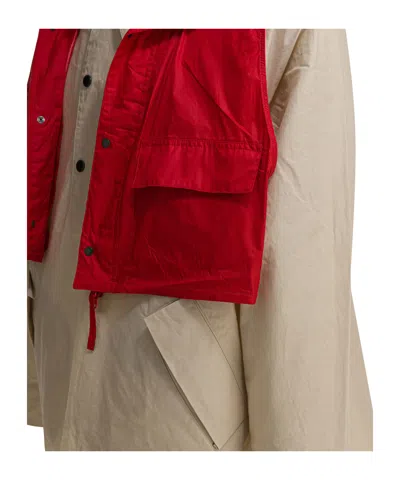 Barbour Contrast Panel Hooded Jacket In Multi
