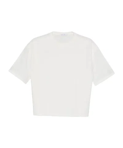 Patrizia Pepe Strap T-shirt In White