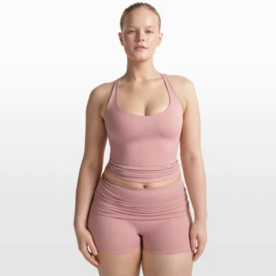 Nike Women's Skims Matte Racerback Tank Top In Pink | ModeSens