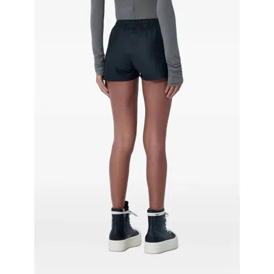 Rick Owens Elasticated Drawstring Shorts In Black