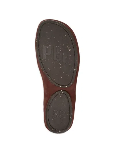 Camper Right Isla Sandal In Burgundy