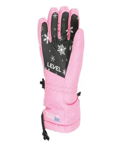 图案印花滑雪手套