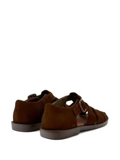 Camper Don Sandals In Brown