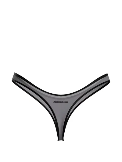 Maison Close La Parisienne Thong In Multi