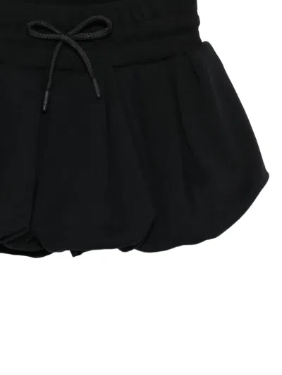 Msgm Drawstring Shorts In Black