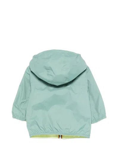 K-way Zip-up Jacket In Blue