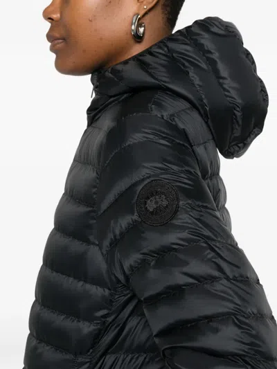 Canada Goose Aethera Hooded Jacket In Black