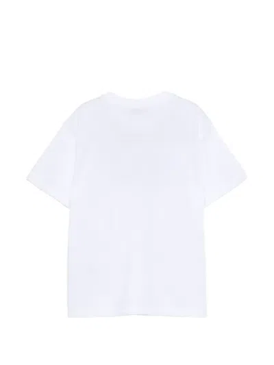 Msgm Graphic-print T-shirt In White