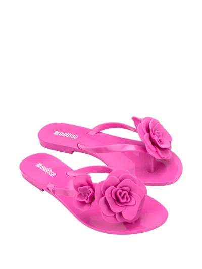 Melissa Harmonic Springtime Flip-flops In Pink