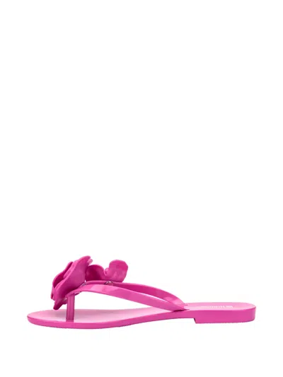 Melissa Harmonic Springtime Flip-flops In Pink
