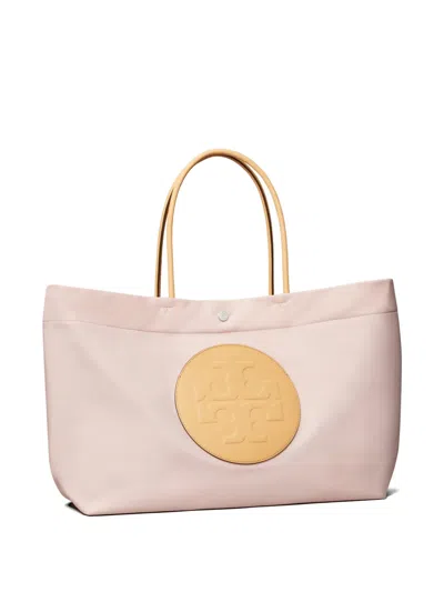 Tory Burch Ella Twist Reversible Tote Rose Mist In Pink