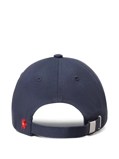 Tory Burch Logo Patch Baseball Cap In Gray