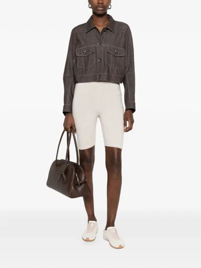 Bompard Elasticated-waist Shorts In Pattern