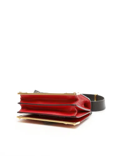 Prada Cahier Bag In Red